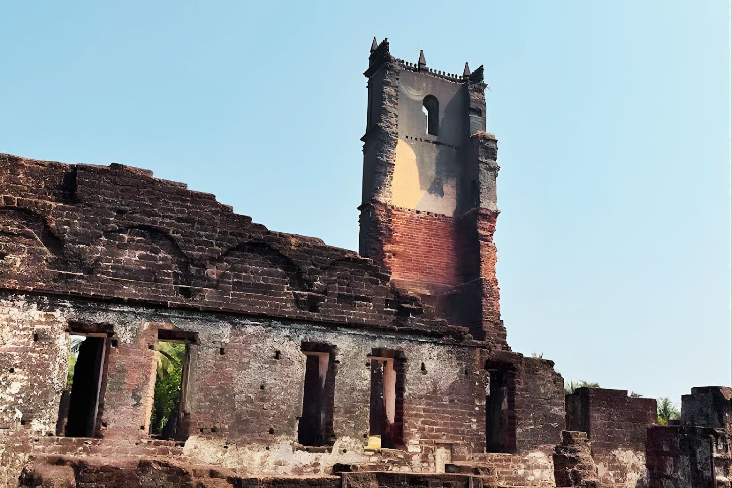 Church and monastery of St Augustine Goa